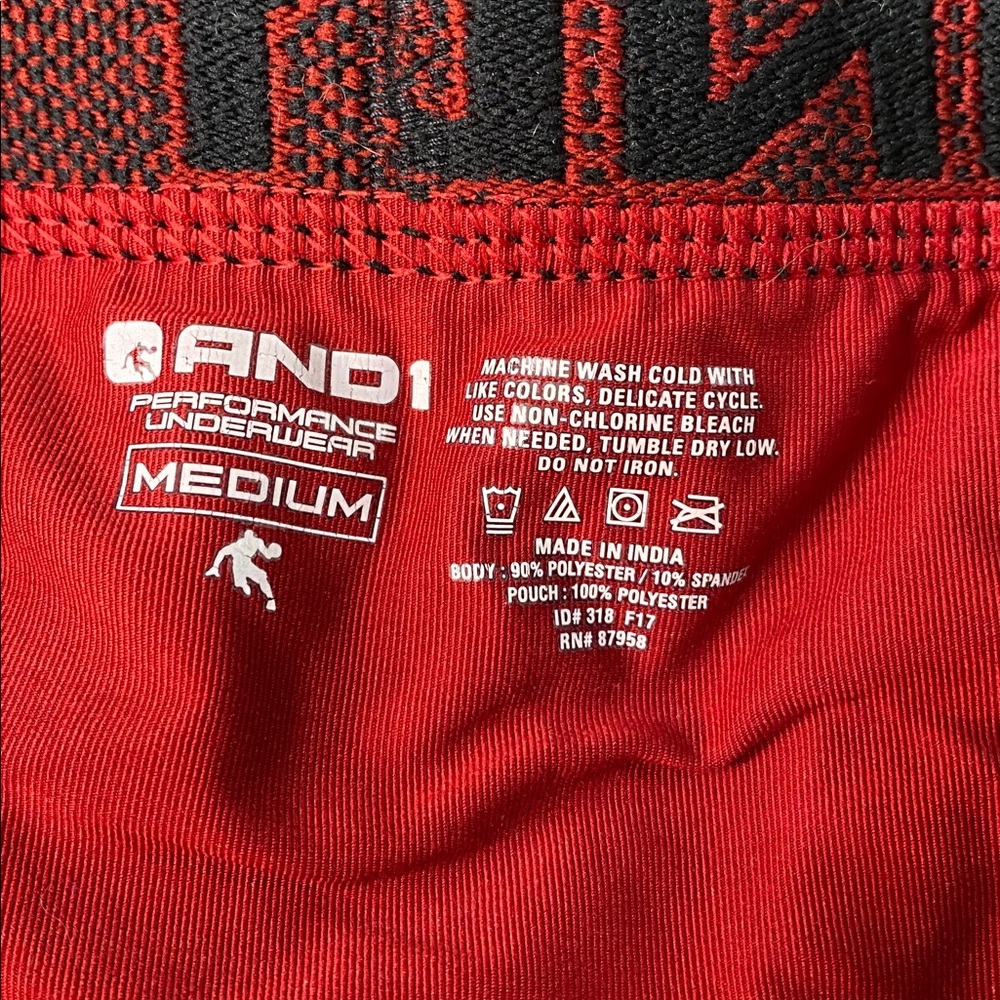 3 AND1 Boxer Briefs: Black, Grey, Red - Picture 2 of 2